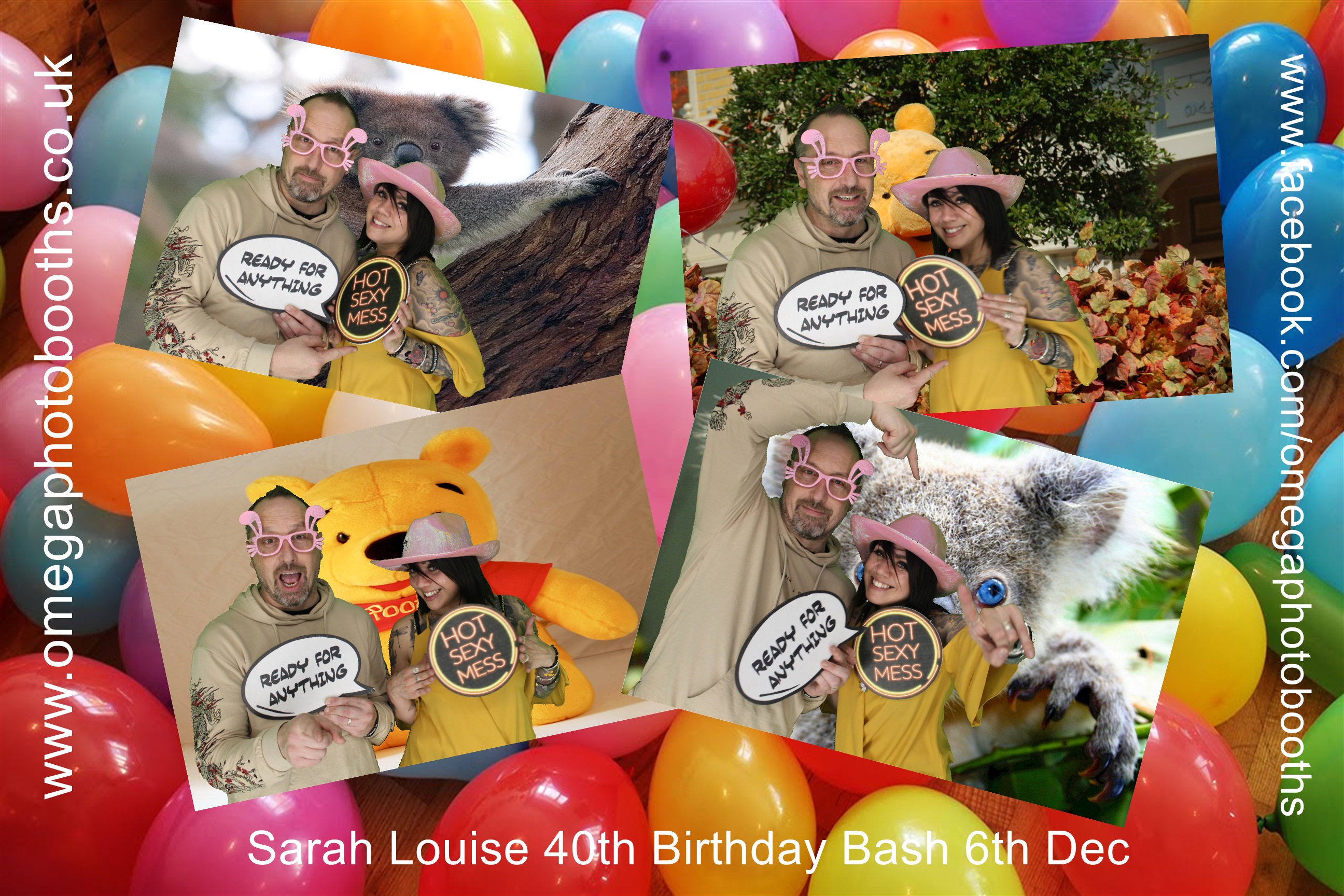 Sarah Louise 40th  | View more photos from the event at gallery.omegaphotobooths.co.uk/u/Omega-Photobooths/Sarah-Louise-40th